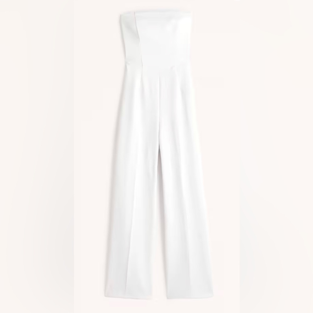 Strapless Premium Crepe Jumpsuit